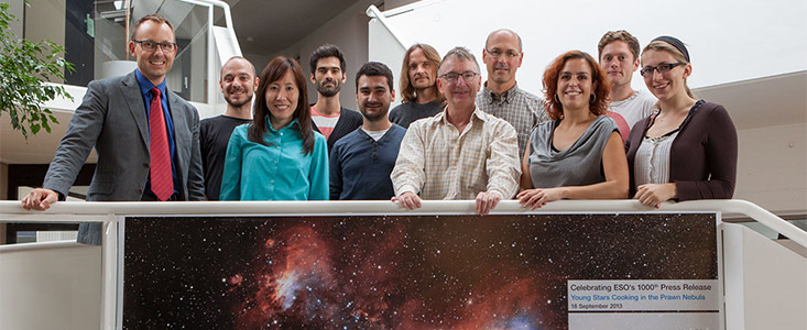 ESO's 1000th press release celebrated