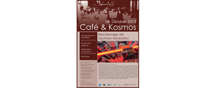 Poster zu Café & Kosmos am 9. Oktober 2013