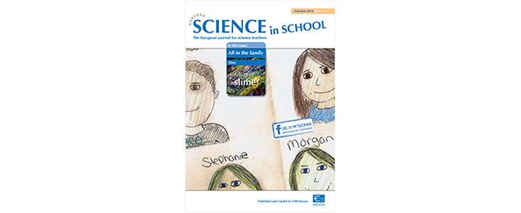 Titelseite von Science in School - Ausgabe 30 (Herbst 2014)