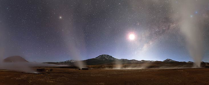 A fotografia vencedora do Concurso de Fotografia Noturna 2014