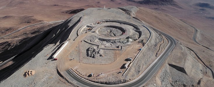 ELT-Fundamentarbeiten auf dem Cerro Armazores haben begonnen