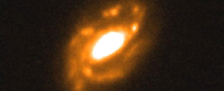 Massive spiral galaxy ISOHDFS 27