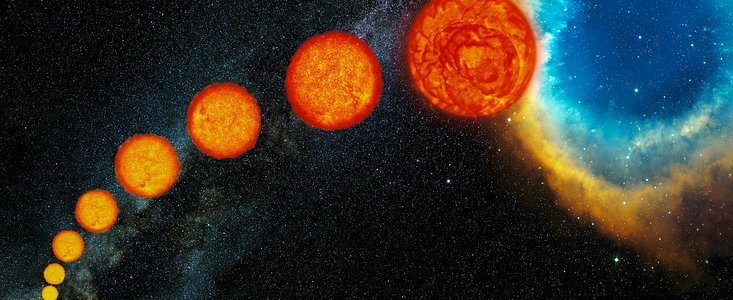 La vida de estrellas similares al Sol