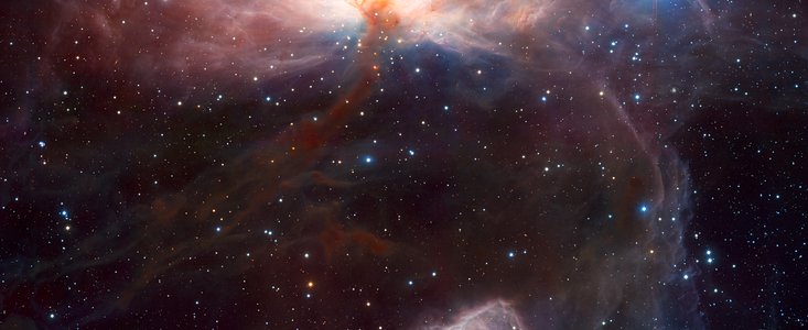 Le fiamme nascoste della Flame Nebula