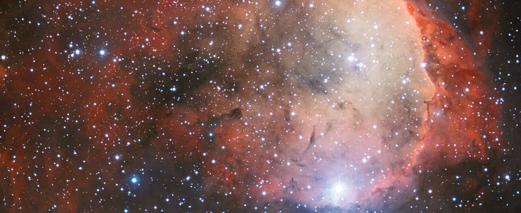 Stjerner under dannelse i tågen NGC 3324