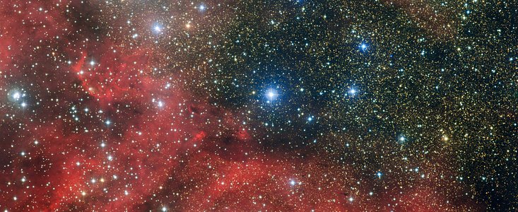 Stjärnhopen NGC 6604 och dess omgivning