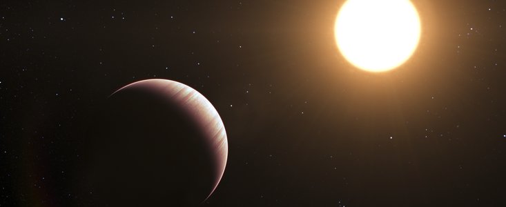 Artist’s impression of the exoplanet Tau Boötis b