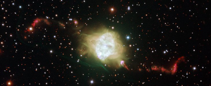 La nebulosa planetaria Fleming 1 vista por el telescopio VLT (Very Large Telescope) de ESO