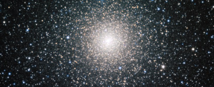 El cúmulo globular NGC 6388 observado por el Observatorio Europeo Austral