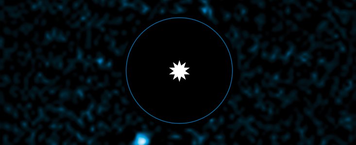 VLT:s bild på exoplaneten HD 95086 b