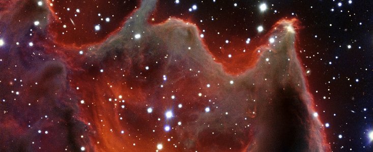 Immagine VLT del globulo cometario CG4