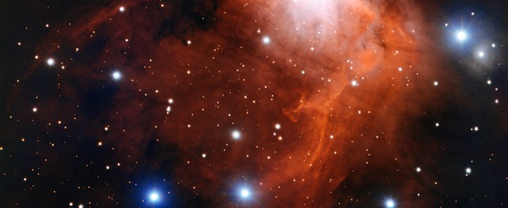 La nebulosa di formazione stellare RCW 34 