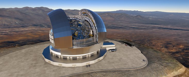 ESO tecknar kontrakt för E-ELT:s kupol och teleskopstruktur – störst hittills inom den markbaserade astronomin