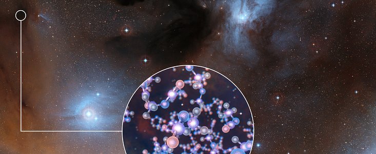 ALMA detecta isocianato de metilo alrededor de estrellas jóvenes de tipo solar