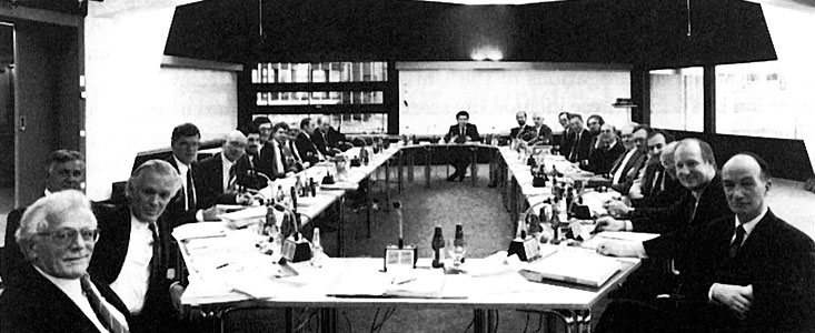 The ESO Council in session on 8 December 1987