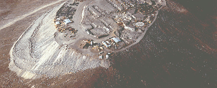 Aerial view of Cerro Paranal