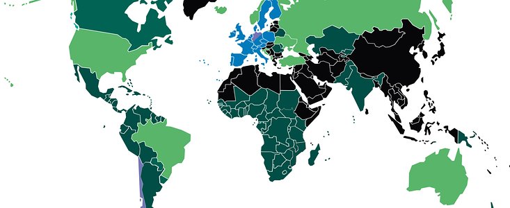 Mapa do ESO Science Outreach Network