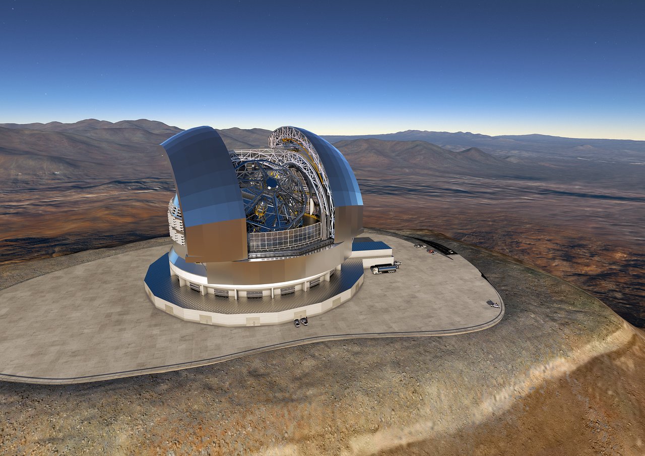 ESO signs largest ever ground-based astronomy contract for E-ELT dome and telescope structure