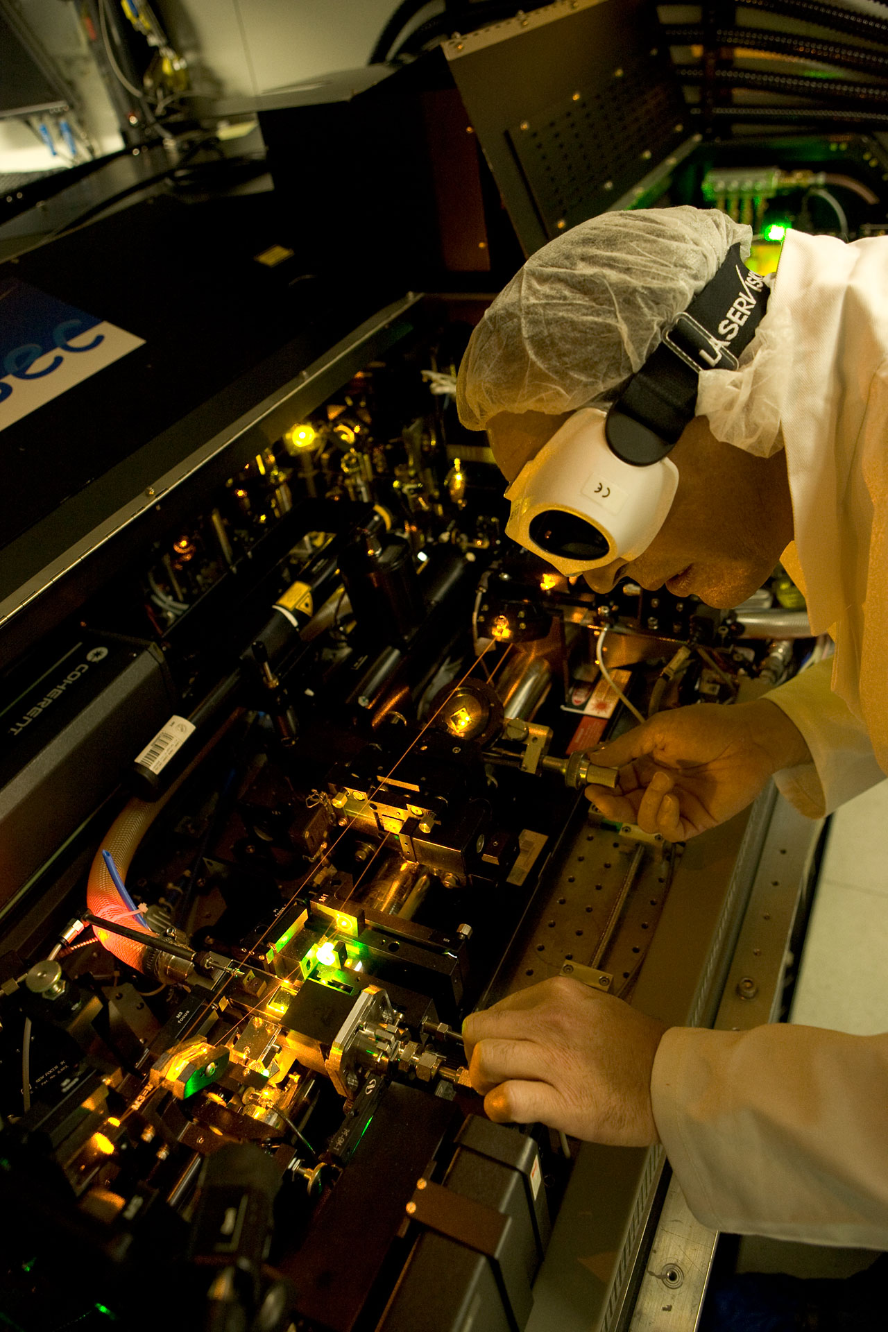 Instalaciones de estrellas de guiado láser (LGSF, Laser Guide Star Facility)