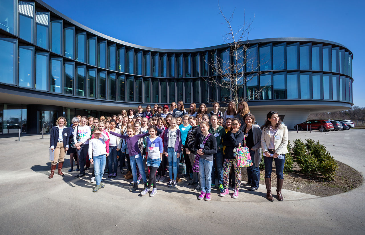 Girls' Day Event at ESO Headquarters in 2014