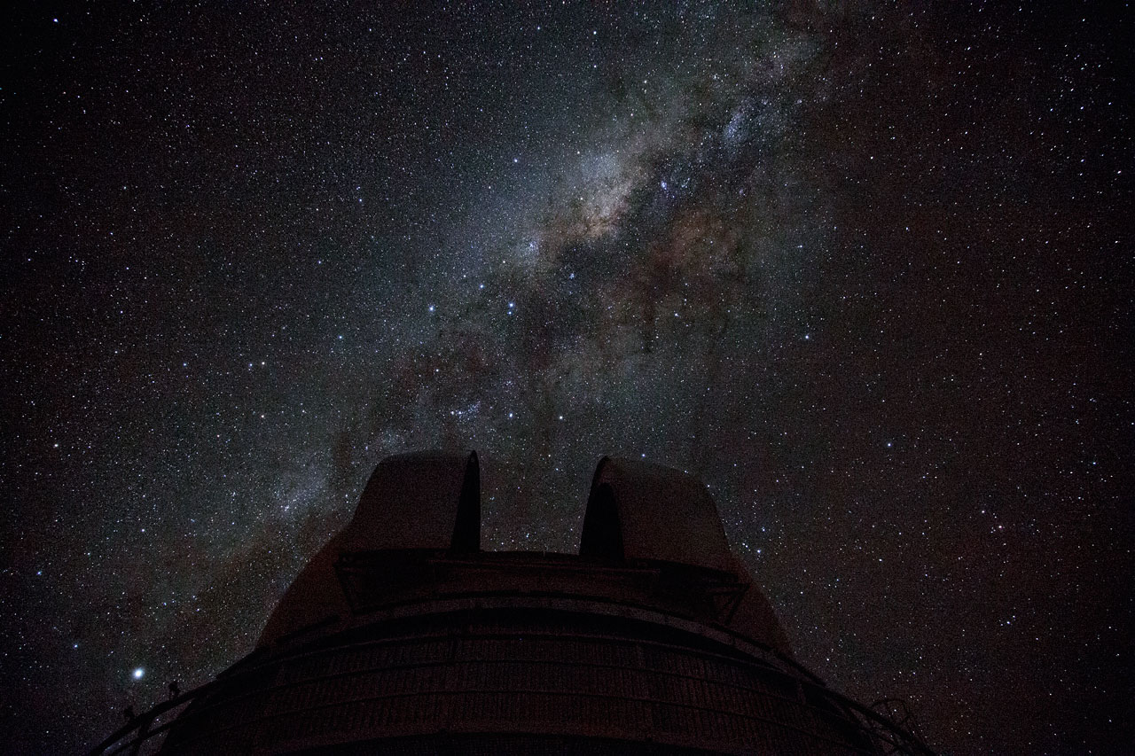 The Milky Way above La Silla