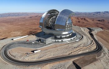 Incremento de fundos para o Extremely Large Telescope do ESO