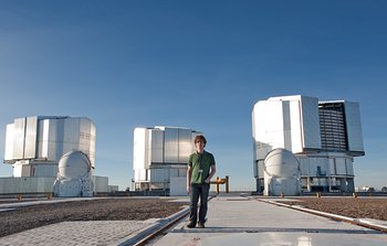 European Young Scientist Prizewinner Visits ESO Facilities in Chile