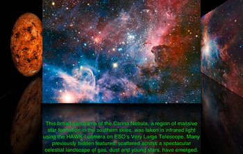 ESO-Bilder als “Sternenspaziergang”