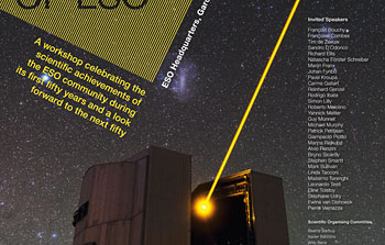 Media Advisory: Invitation to ESO@50 Science Workshop