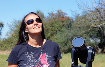 Brigitte Bailleul and Thor’s Helmet — Winners of  ESO’s 50th Anniversary Competitions!