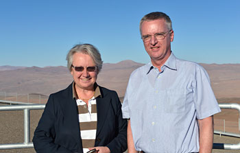 German Federal Minister for Education and Research Visits Paranal