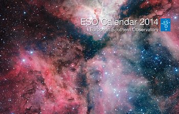 Ya está disponible el calendario 2014 de ESO