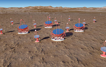 ESO-Standort in der engeren Auswahl für das Cherenkov Telescope Array