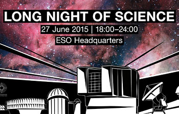 Día de puertas abiertas en ESO para la gran noche de las ciencias