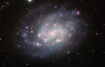 Mounted image 168: Wide Field Imager view of the southern spiral NGC 300