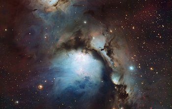 Mounted image 134: Messier 78: a reflection nebula in Orion