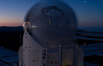 Mounted image 021: VLT Auxiliary Telescope
