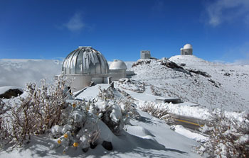 La Sillan observatoriolle on mahdollista tutustua yleisövierailuilla talven aikana