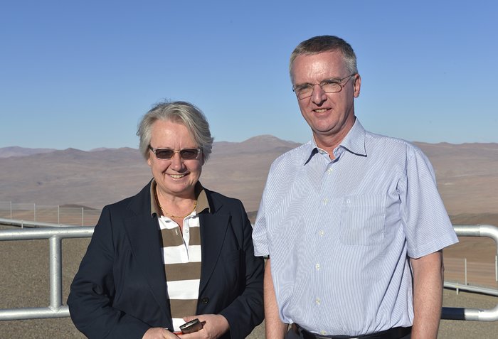 German Federal Minister for Education and Research visits ESO's Paranal Observatory