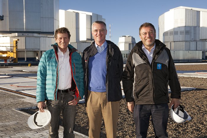 Austrian and Portuguese Ministers for Science visit Paranal