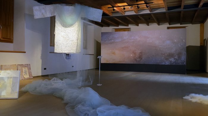 Kunstinstallation von Our Place in Space in Chiavenna