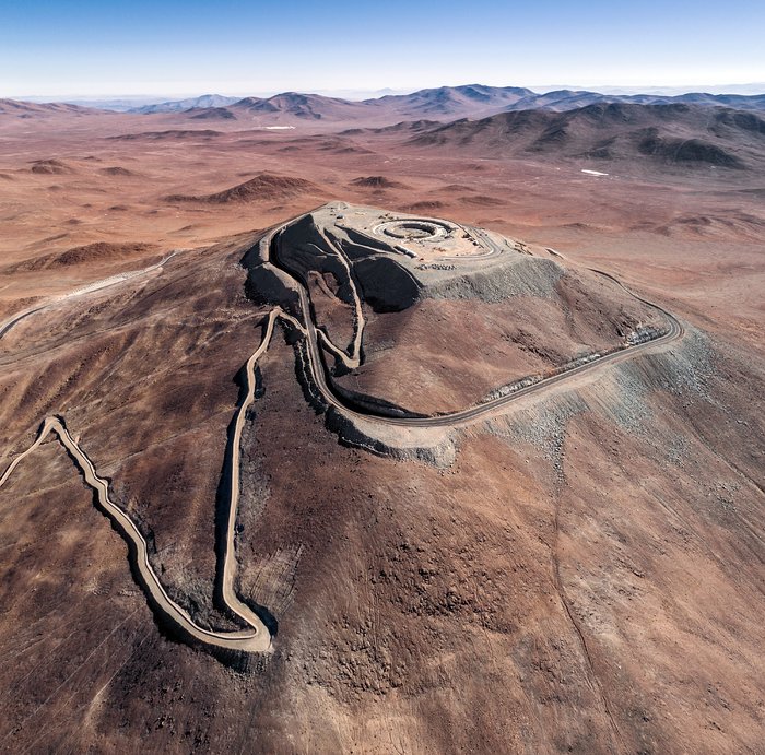Construction site of the Extremely Large Telescope