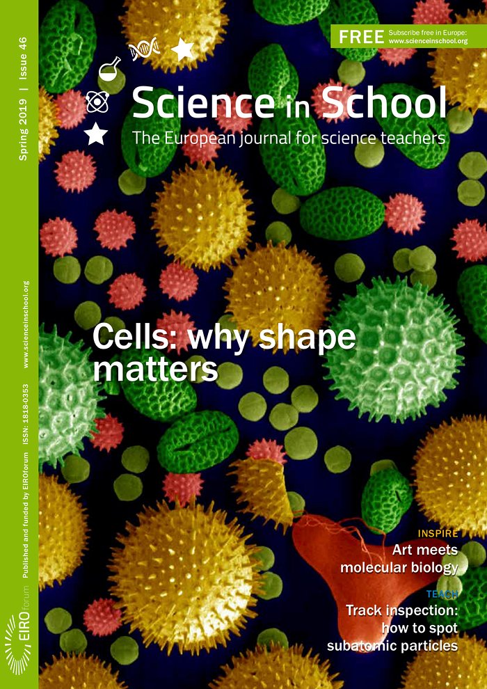 Front cover of Science in School 46