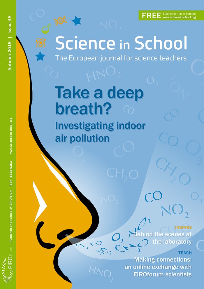 Front cover of Science in School 48