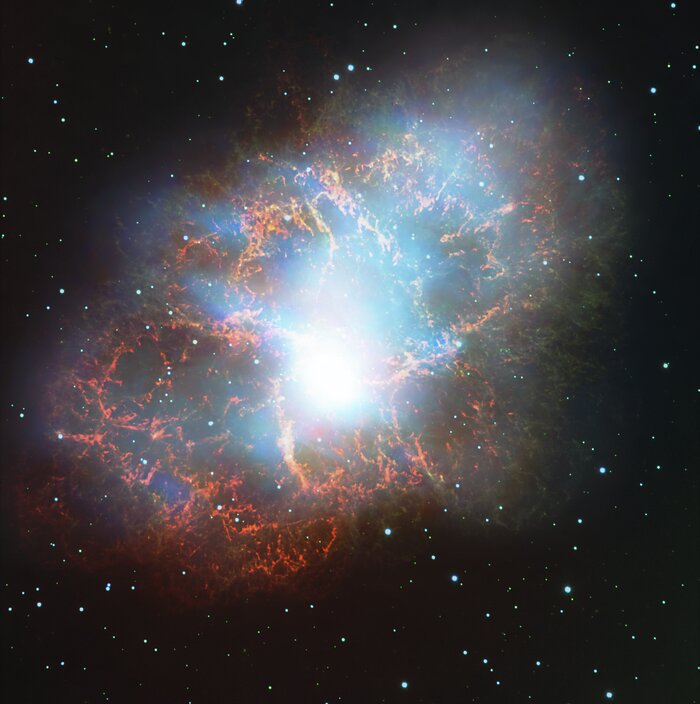 O espectáculo CONCERTO começa com uma imagem nova da Nebulosa do Caranguejo