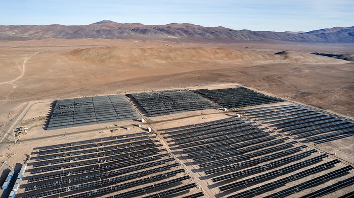 La planta fotovoltaica Paranal-Armazones