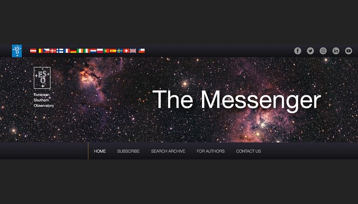 Página de entrada da The Messenger digital