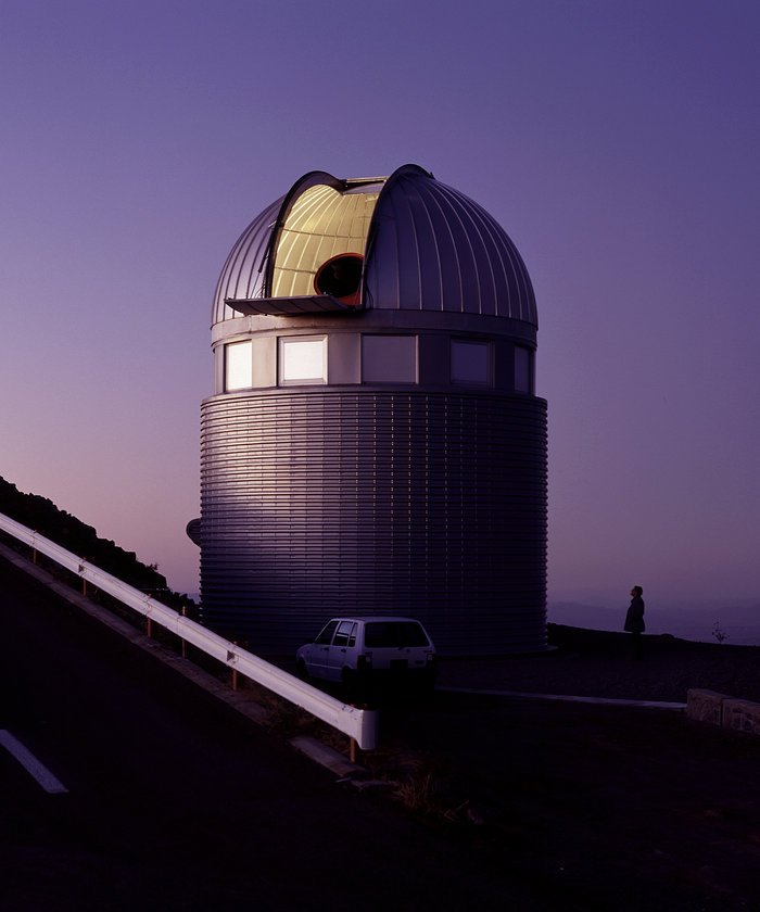 Dome of Swiss 1.2-m Leonhard Euler Telescope