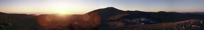 Panoramic view of the Paranal area*