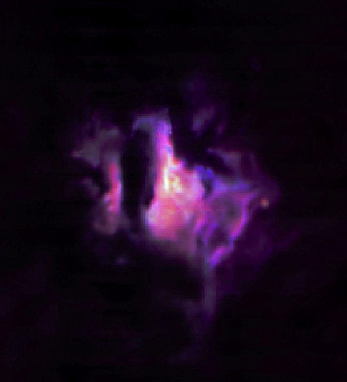 Colour composite of the star forming region G333.6-0.2